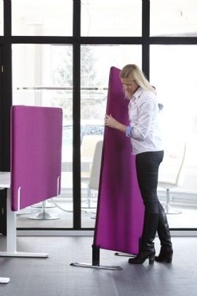 Screenz | Tisch und Bodenblende Akustikschutz