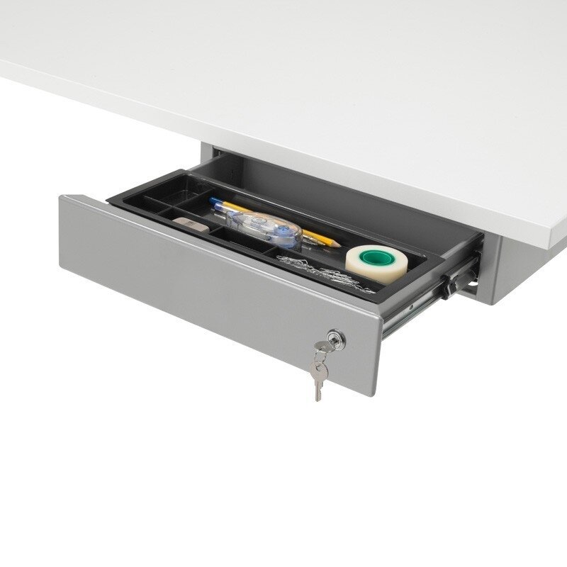Laptop Schublade 39 x 30 cm | Abschließbar U-profil 
