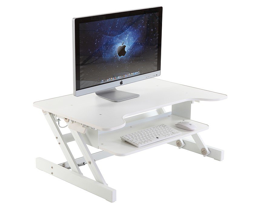 UPdesk Basic | Sitz-Steh-Erhöhung Gasfeder
