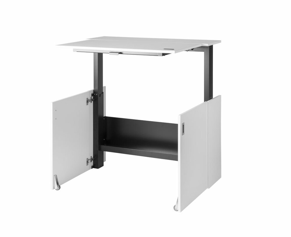 Faltbarer Sitz-Steh-Schreibtisch - HomeFit - Elektrisch