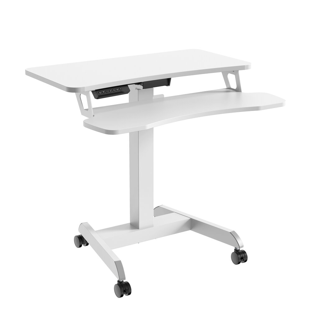 Updesk High | Kleiner Sitz-Steh-Schreibtisch Elektrisch
