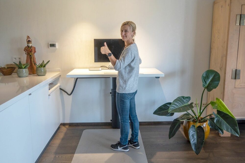 Sitz-Steh-Schreibtisch - Conset 501/19 Wall