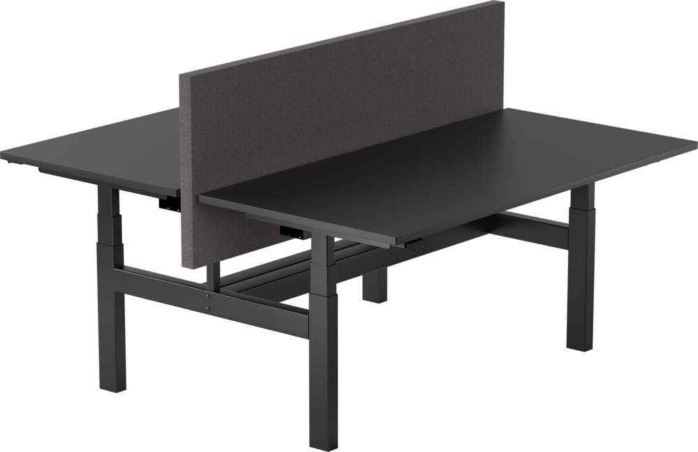 Linak Duo Bench | Doppelter Sitz-Steh-Schreibtisch 