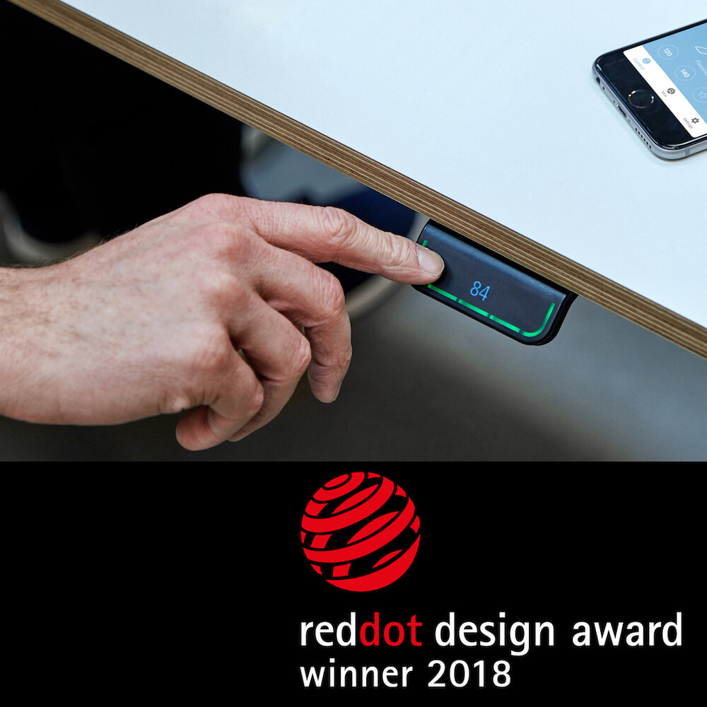 Linak Eck SmartDesk | Eck Sitz-Steh-Schreibtisch