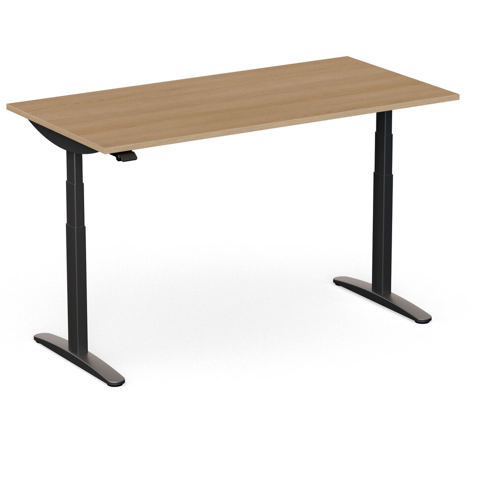 OvalDesk | Elektrischer Sitz-Steh-Schreibtisch
