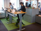 Schreibtischfahrrad - Deskbike| worktainer.de
