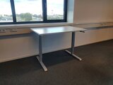 Sitz-Steh-Schreibtisch SteelForce 210 - Handkurbel| worktrainer| worktrainer.de