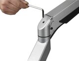 Monitorarm Damian – Gasfeder| Worktrainer| Arm für einen Computerbildschirm| Monitorarm| Monitorhalterung| Bildsc