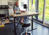 Sattelhocker Back App 2.0| worktrainer.de| Rückenmuskeln |aktives Arbeiten| Gesund am Arbeitsplatz| balancieren