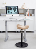Varier Move - Sattelhocker | worktrainer.de| ergonomische Stehhilfe |aktives Arbeiten| Gesund am Arbeitsplatz| korrekte Sitzpos