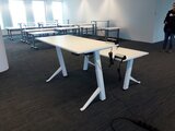 3 Bein Schreibtisch Y-Desk Bleiben Sie fit mit unseren ergonomische höhenverstellbare Schreibtische | Worktrainer.de