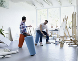 Stand-Up Hocker | bürohocker | bürostuhl | Sitzen Sie gesund auf unseren ergonomische Burostuhlen | Worktrainer