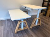 Oak Desk Elektrisch höhenverstellbarer Schreibtisch | Stehen Sie gesund hinter unseren ergonomischen Arbeitsplätz