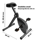 Effizient, gesund und ergonomisch arbeiten | Deskbike | Worktrainer.de | Schreibtischfahrrad |  Sattelstange | Sattelstange 