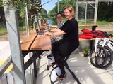 deskbike im klassenzimmer
