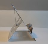 Laptopständer R-Go Riser | Effizient, gesund und ergonomisch arbeiten | Leichtes und kompaktes Arbeiten | Worktrainer.de
