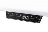 Sitz-Steh-Schreibtisch AluForce 270| worktrainer.de|Memory Display| stehend arbeiten| sitzend arbeiten| Memory Display
