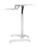 Updesk High Weiss | Sitz-Steh-Schreibtisch | Worktrainer.de