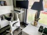 Flexispot Deskbike All-in-one-Schreibtisch Schwarz Schreibtisch fahrrad| Bleiben Sie gesund hinter unseren ergonomischen Arbeit