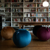 Sitzball Vluv Varm |Velvet Sitzball für zu Hause und im Büro | Worktrainer.de