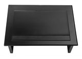 Schwarze Einbausteckdose - Power Desk In | Worktrainer.de