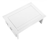 Weiße Einbausteckdose - Power Desk In | Worktrainer.de