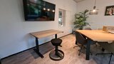 Sitz-Steh-Schreibtisch SteelForce 470 | worktrainer.de| gesundes und aktives Arbeiten | verbesserte Konzentration| Ergonomie