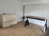 Oak desk elektrisch