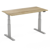 SteelForce 270 elektrisch sitz-steh Büro Sitz-Steh Schreibtisch | Bei der Arbeit fit bleiben | Worktrainer.de