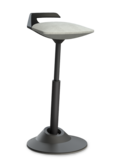 Aeris Muvman Blau Schwarz Muvman Stehhilfe | Sitzen Sie gesund auf unseren ergonomische Burostuhlen | Worktrainer.de