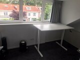 Sitz-Steh-Schreibtisch SteelForce 210 - Handkurbel| worktrainer| worktrainer.de | Deskbike