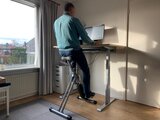 Actiforce - SteelForce 270 elektrisch Höhenverstellbarer Schreibtisch | Bei der Arbeit fit bleiben | Worktrainer.d