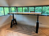 Oak desk elektrisch