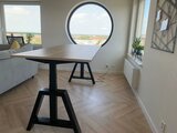 Oak desk elektrisch