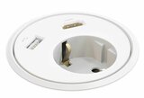  Power Dot| worktrainer.de| Einbausteckdose| Einbausteckdose inklusive verschiedener Module| einfaches Arbeiten 