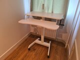 Updesk High Schwarz | Sitz-Steh-Schreibtisch | Worktrainer.de