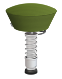 Aeris Swopper Runner mit Rädern| Sitzen Sie gesund auf unseren  aktiven Hocker | Worktrainer.de| ergonomischer Hocker