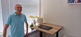 Kleiner Höhenverstellbarer Schreibtisch StudyDesk | Ergonomisch arbeiten | Worktrainer.de