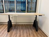 Oak Desk weiss sitz-steh Büro Elektrisch höhenverstellbarer Schreibtisch | Stehen Sie gesund 