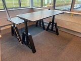 Oak Desk weiss sitz-steh Büro Elektrisch höhenverstellbarer Schreibtisch | Stehen Sie gesund 