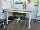 Kleiner Höhenverstellbarer Schreibtisch StudyDesk | Ergonomisch arbeiten | Worktrainer.de