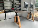 Oak Desk Elektrisch höhenverstellbarer Schreibtisch | Worktrainer.de