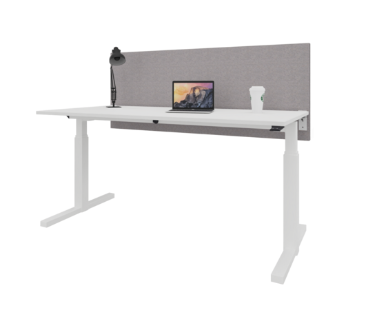 Nyink | Tischblende Single höhenverstellbarer Schreibtische