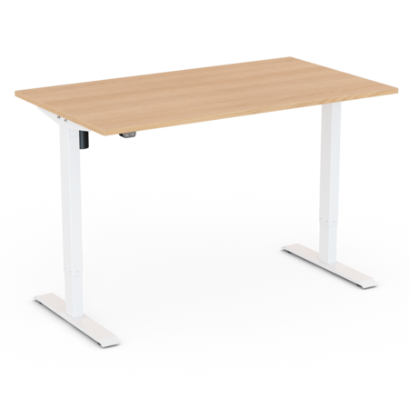 BasicDesk | Höhenverstellbarer Schreibtisch Elektrisch