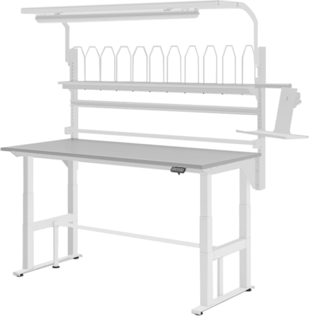 WorkBuddy | Elektrisch höhenverstellbarer Arbeitstisch