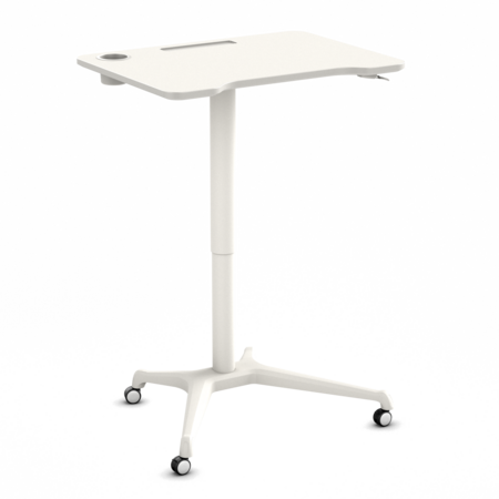 Single Leg Desk | Kleiner Höhenverstellbarer Schreibtisch
