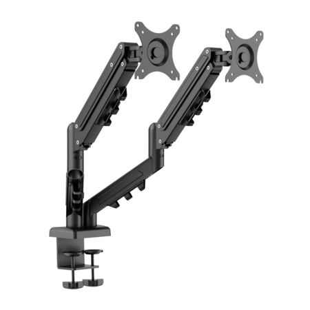 EasyLift Doppel-Monitorhalter Schwarz