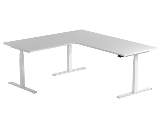 Linak Eckschreibtisch | Höhenverstellbarer Eckschreibtisch