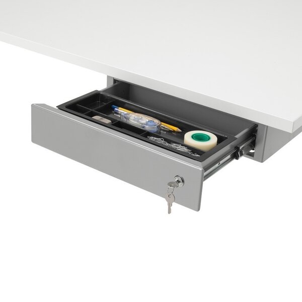 Laptop Schublade 39 x 30 cm | Abschließbar U-profil 