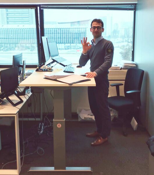 AluForce 140 | Höhenverstellbarer Schreibtisch Elektrisch